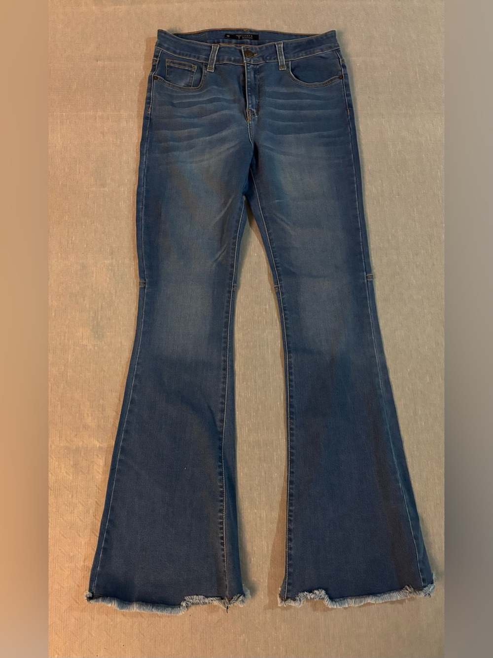 Lucky & Blessed Dark Wash Flare Jeans